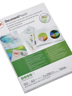 GBC Document Lamineerhoezen A3 2x250 micron Glanzend (50)