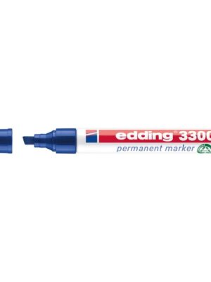 Viltstift edding 3300 schuin 1-5mm blauw | 10 stuks
