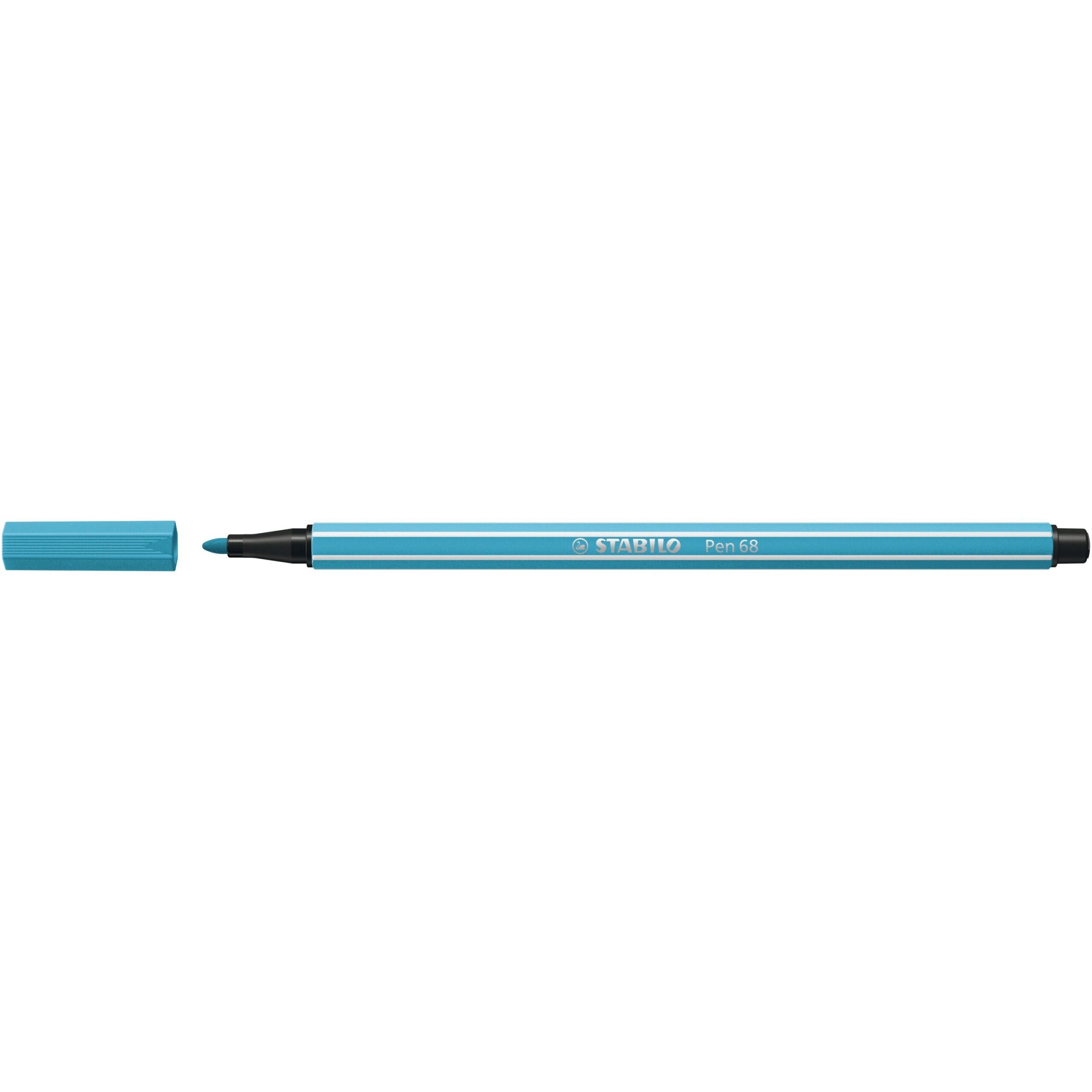Viltstift stabilo pen 68/57 m azuurblauw | 10 stuks 1 Viltstift stabilo pen 68/57 m azuurblauw | 10 stuks