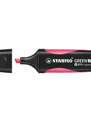 STABILO GREEN BOSS, milieuvriendelijke markeerstift, roze, per stuk