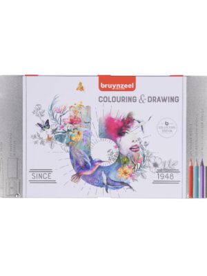 Tekenset bruynzeel creatives set 70 delen