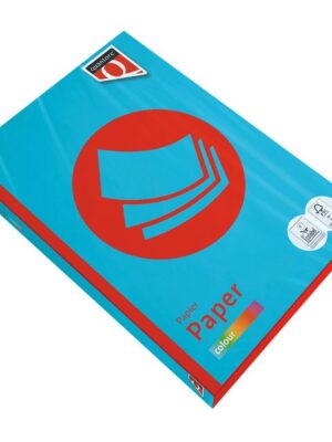 Kopieerpapier quantore colour a4 120gr azuurblauw