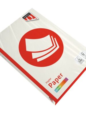 Kopieerpapier quantore colour a4 120gr roomwit | 5 stuks