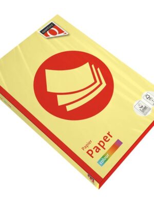 Kopieerpapier quantore colour a4 120gr geel