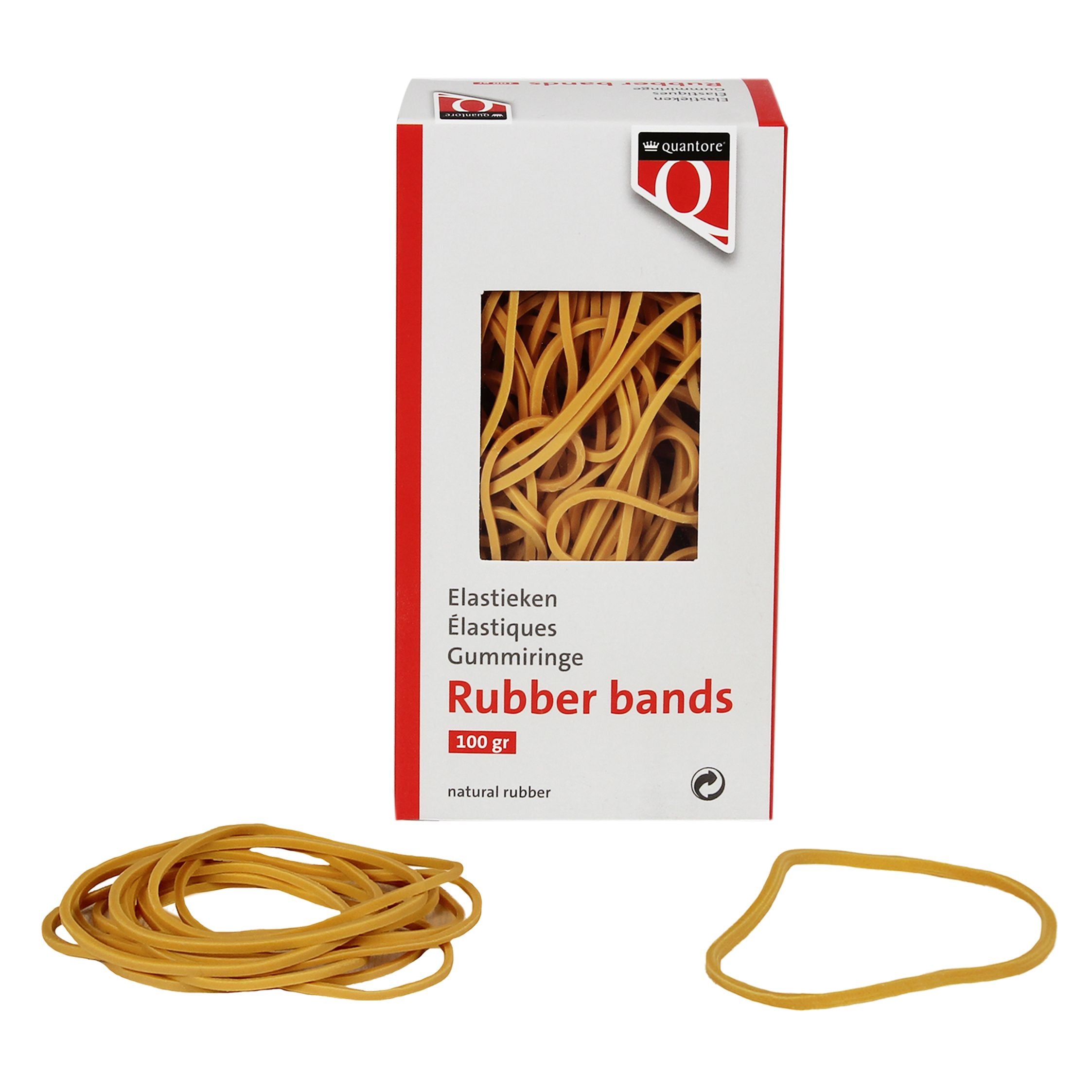 Elastiek quantore 24 150x1.5x1mm 100gr 1 Elastiek quantore 24 150x1.5x1mm 100gr