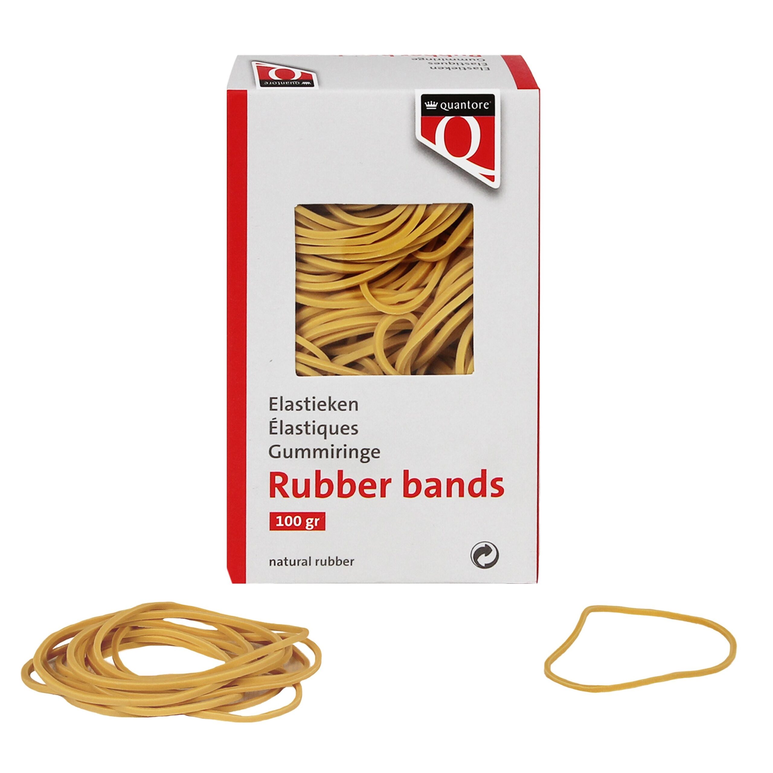 Elastiek quantore 16 60x1.5x1 100gr | 40 stuks 1 Elastiek quantore 16 60x1.5x1 100gr | 40 stuks