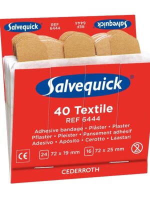 Pleister salvequick navulling textiel 6444