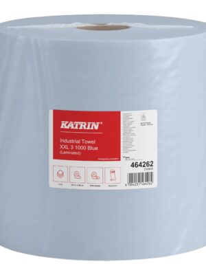Poetspapier katrin industrial extra groot blauw