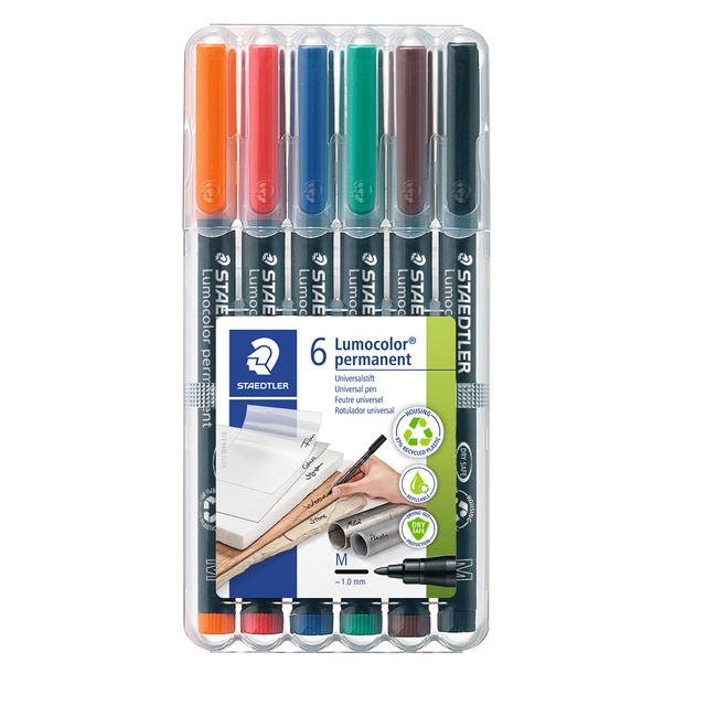 Viltstift staedtler ohp lumo m 317 perm wp6 1 Viltstift staedtler ohp lumo m 317 perm wp6