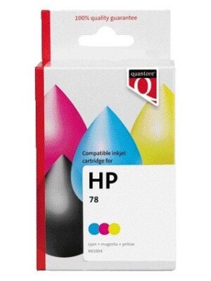 Inktcartridge quantore hp 78 c6578a kleur