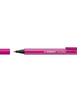 STABILO pointMax, hardtip fineliner 0.8 mm, roze, per stuk