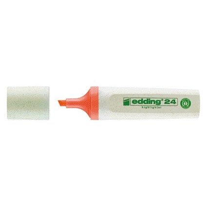Markeerstift edding 24 eco 2-5mm oranje | 10 stuks 1 Markeerstift edding 24 eco 2-5mm oranje | 10 stuks
