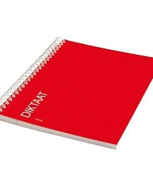 Schrift qbasic dictaat a5 spiraal lijn 160blz 70gr | 10 stuks