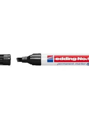 Viltstift edding 1 schuin 1-5mm zwart | 10 stuks
