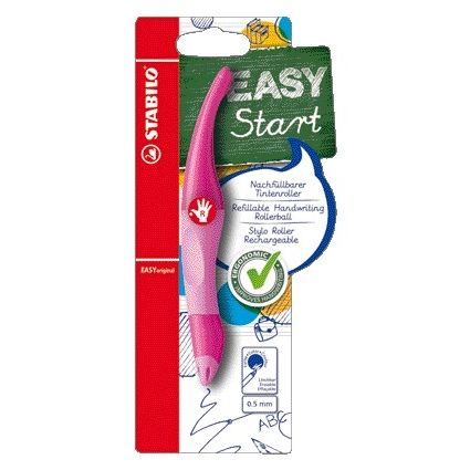 Rollerpen stabilo easyoriginal rechts m lroze/roze | 5 stuks 1 Rollerpen stabilo easyoriginal rechts m lroze/roze | 5 stuks
