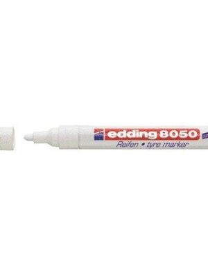 Viltstift edding 8050 banden rond 2-4mm wit | 10 stuks