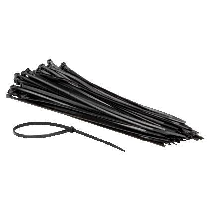 Kabelbinders iezzy nylon 4.8x300mm d 81mm zwart | 10 stuks 1 Kabelbinders iezzy nylon 4.8x300mm d 81mm zwart | 10 stuks