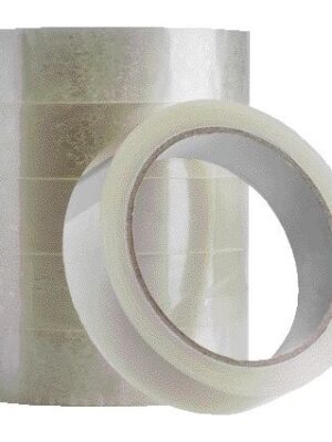 Plakband quantore 25mmx66m grote kern tr | 6 stuks