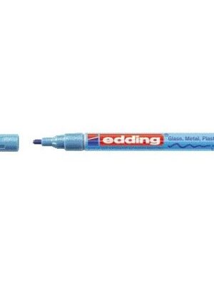 Paintmarker edding 751 oliebasis 1-2mm mtl blauw | 10 stuks