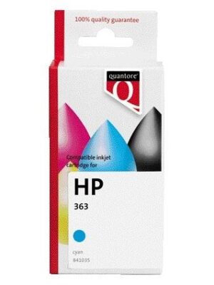 Inktcartridge quantore hp 363 c8771ee blauw | 35 stuks