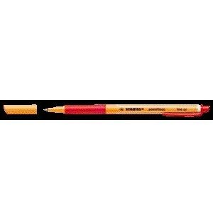 STABILO pointVisco, Rollerball, Gel Inkt, Medium 0.5 mm, Doos 10 stuks, Rood