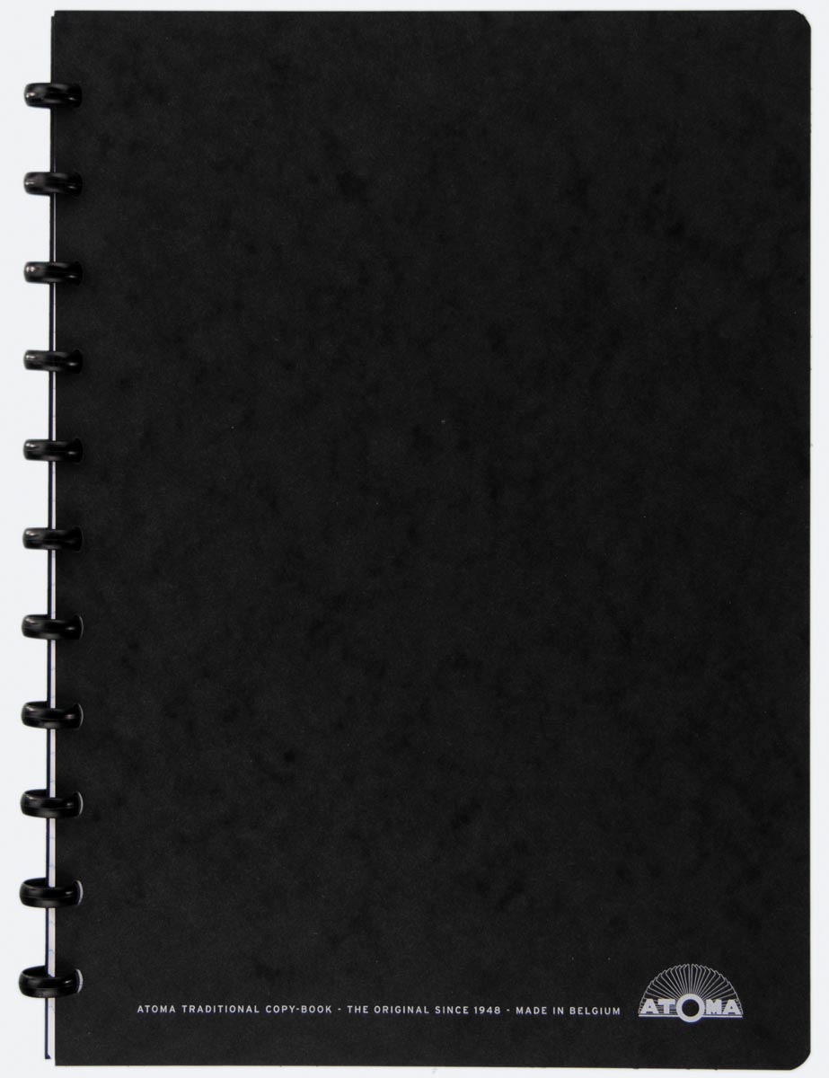 Atoma meetingbook, ft A4, zwart, gelijnd 1 Atoma meetingbook, ft A4, zwart, gelijnd