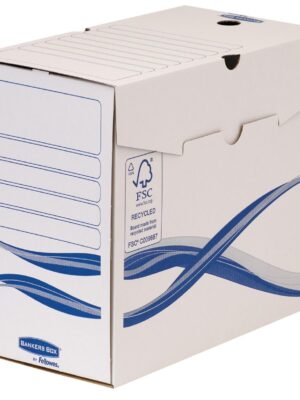 Bankers Box Basic, transfer archiefdoos, ft A4+, rug van 15 cm