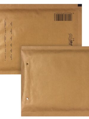 Bong AirPro luchtkussenenveloppen, ft 150 x 215 mm, met stripsluiting, doos van 100 stuks, bruin