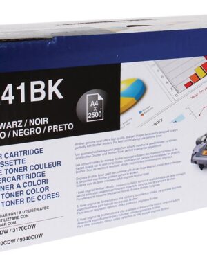 Brother toner, 2.500 pagina's, OEM TN-241BK, zwart