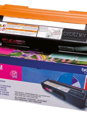 Brother toner, 3.500 pagina's, OEM TN325M, magenta