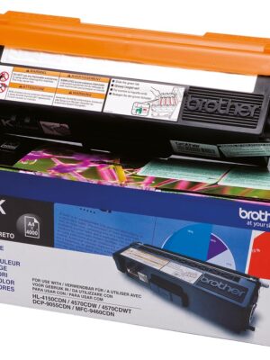 Brother toner, 4.000 pagina's, OEM TN-325BK, zwart
