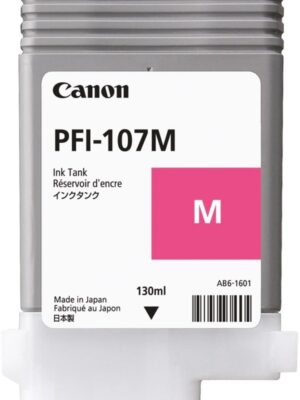 Canon inktcartridge PFI-107, 130 ml, OEM 6707B001, magenta