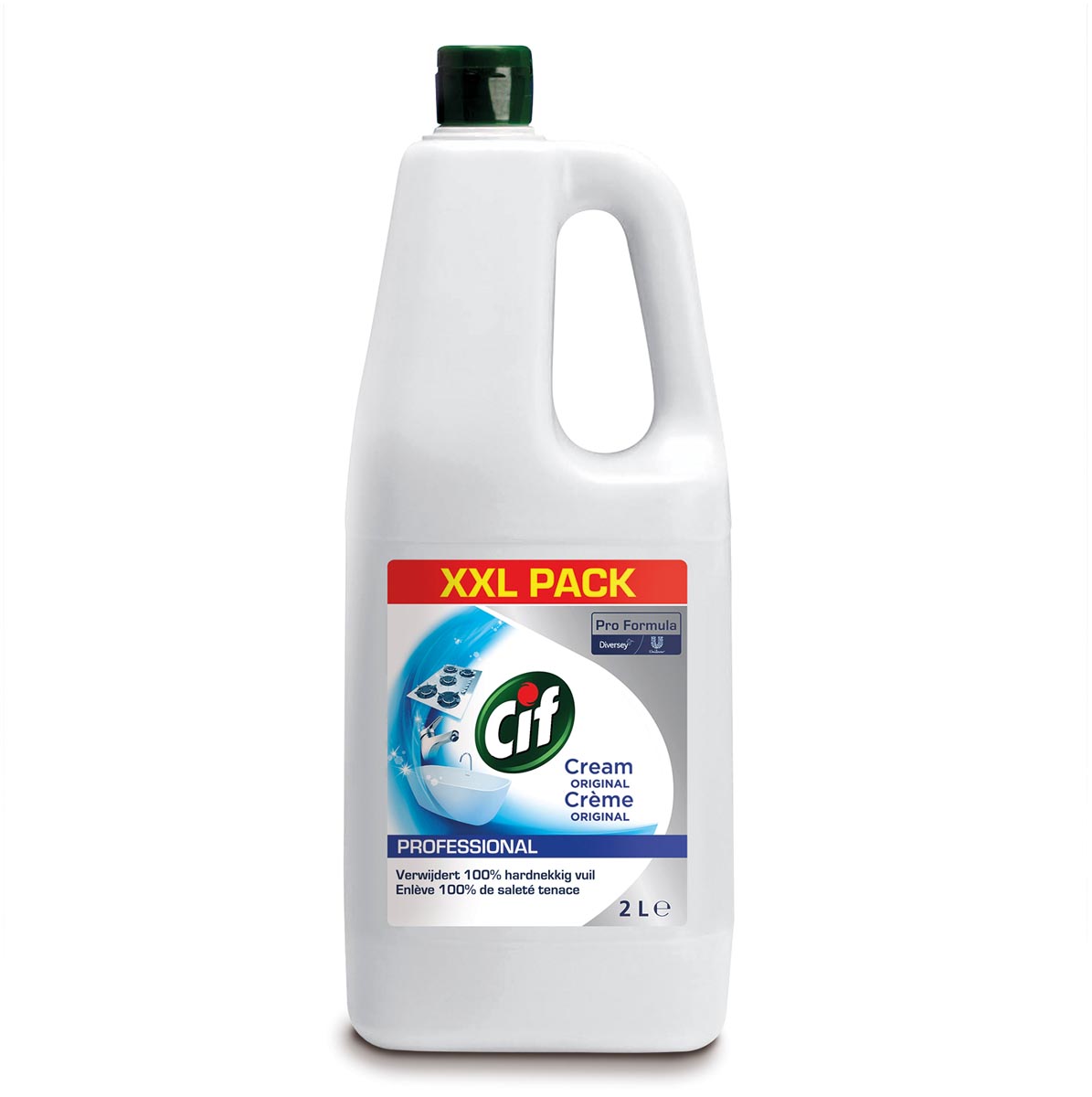 Cif schuurcrème, flacon van 2 liter 1 Cif schuurcrème, flacon van 2 liter