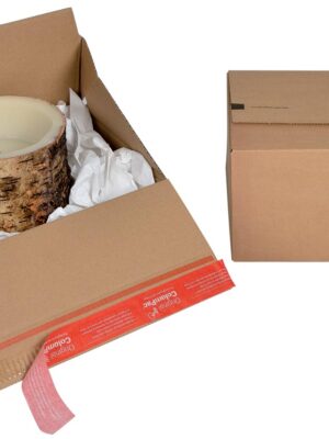 Colompac Eurobox Size M, binnenformaat 294 x 194 x 137 mm, bruin