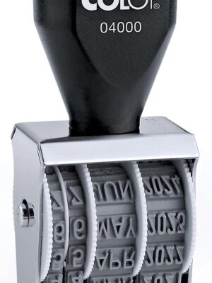 Colop datumstempel 04000, Nederlands