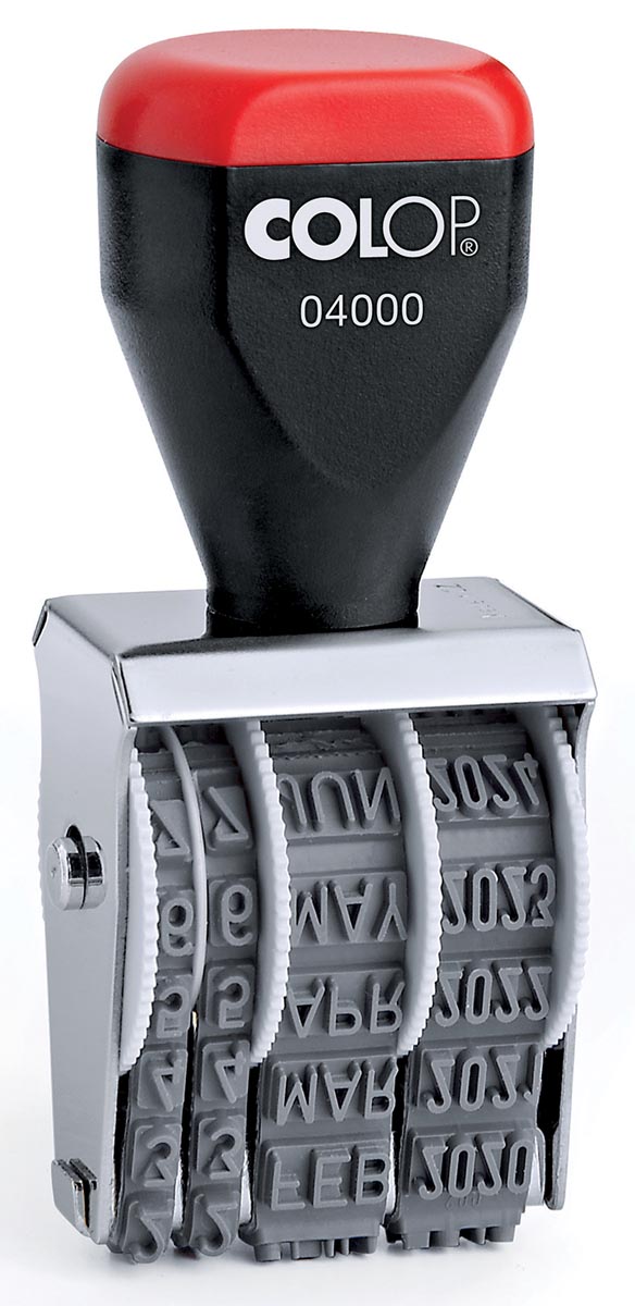 Colop datumstempel 04000, Nederlands 1 Colop datumstempel 04000, Nederlands