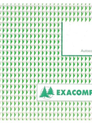 Exacompta ontvangsten, ft 10,5 x 18 cm, Franstalig, dupli (2 x 50 vel)