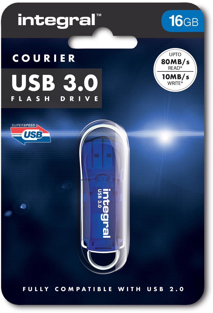 Integral COURIER USB stick 3.0, 16 GB 1 Integral COURIER USB stick 3.0, 16 GB