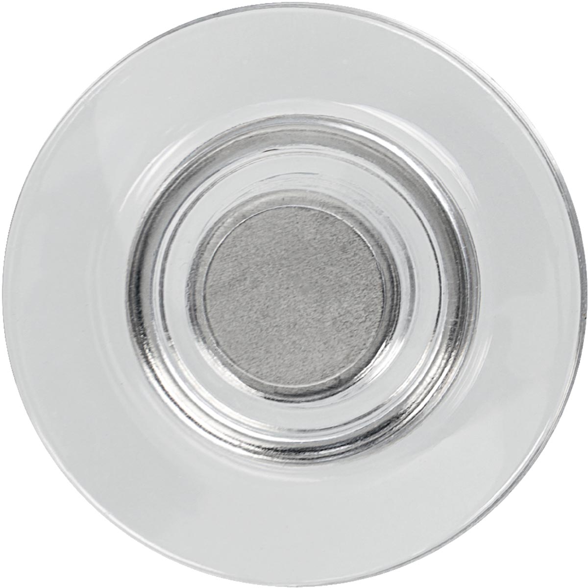 Nobo magneten, glasbord, transparant, pak van 10 stuks 1 Nobo magneten, glasbord, transparant, pak van 10 stuks