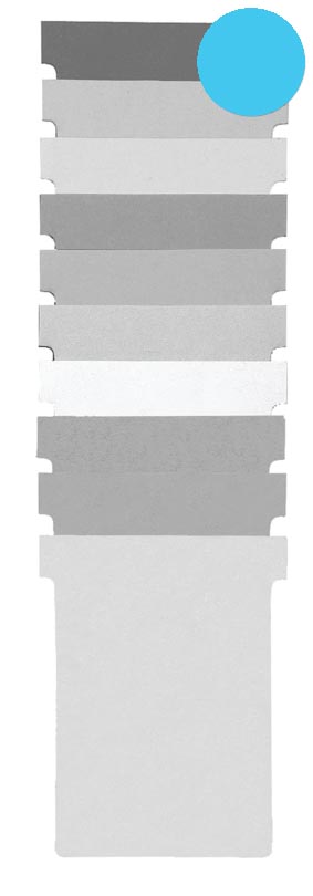 Nobo T-planbordkaarten index 1,5, ft 53 x 45 mm, blauw 1 Nobo T-planbordkaarten index 1,5, ft 53 x 45 mm, blauw