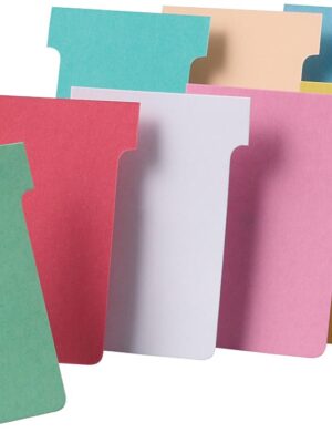 Nobo T-planbordkaarten index 4, ft 180 x 124 mm, groen