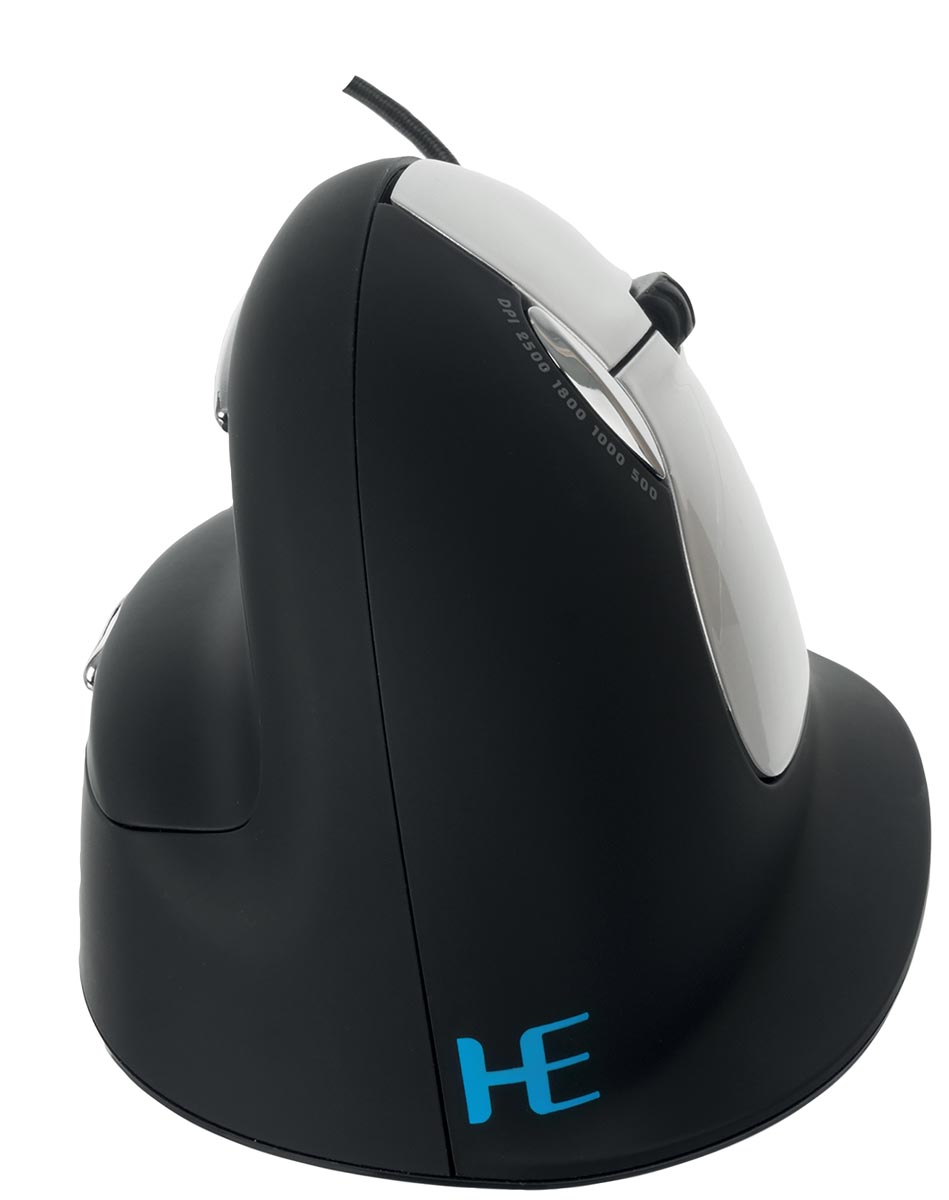 R-Go HE ergonomische muis, large, met draad, voor rechtshandigen 1 R-Go HE ergonomische muis, large, met draad, voor rechtshandigen