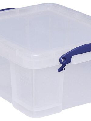 Really Useful Box opbergdoos 21 liter, transparant