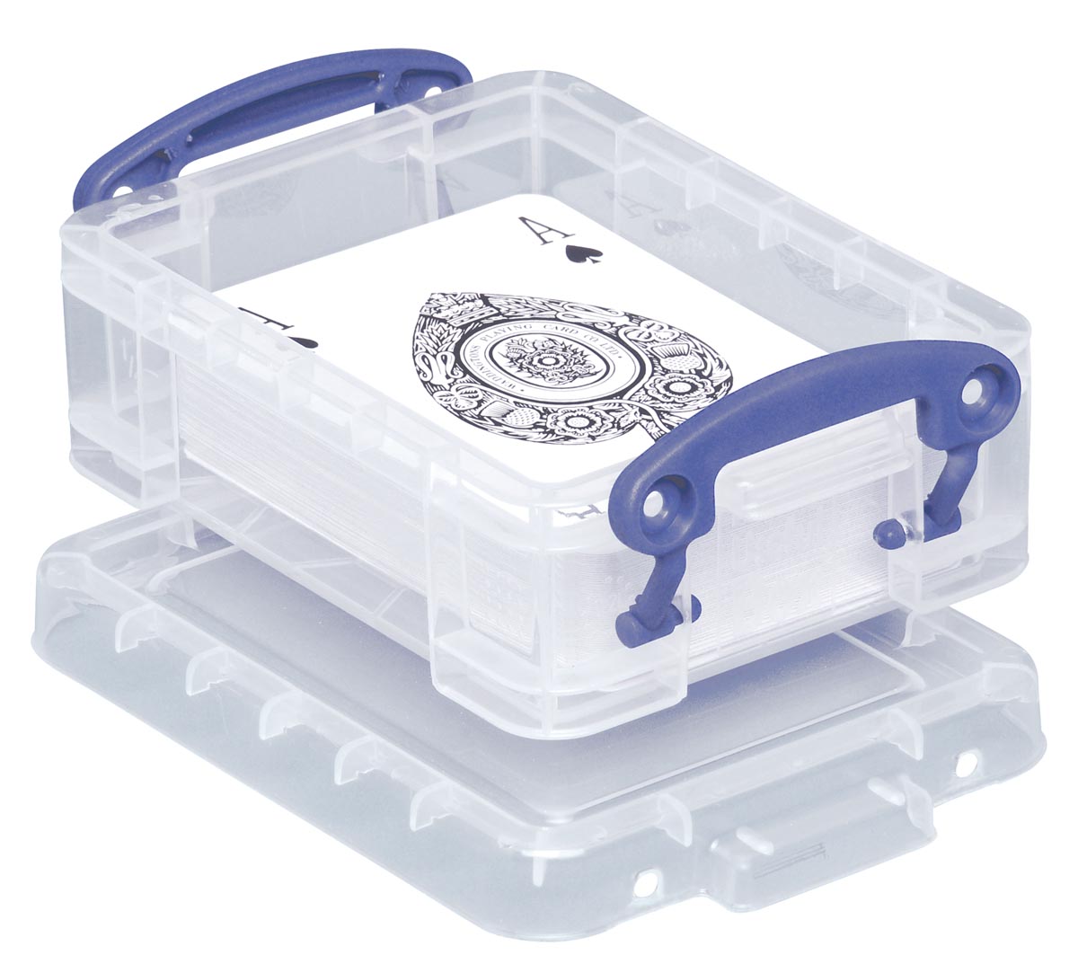 Really Useful Box visitekaarthouder 0,2 liter, transparant 1 Really Useful Box visitekaarthouder 0,2 liter, transparant
