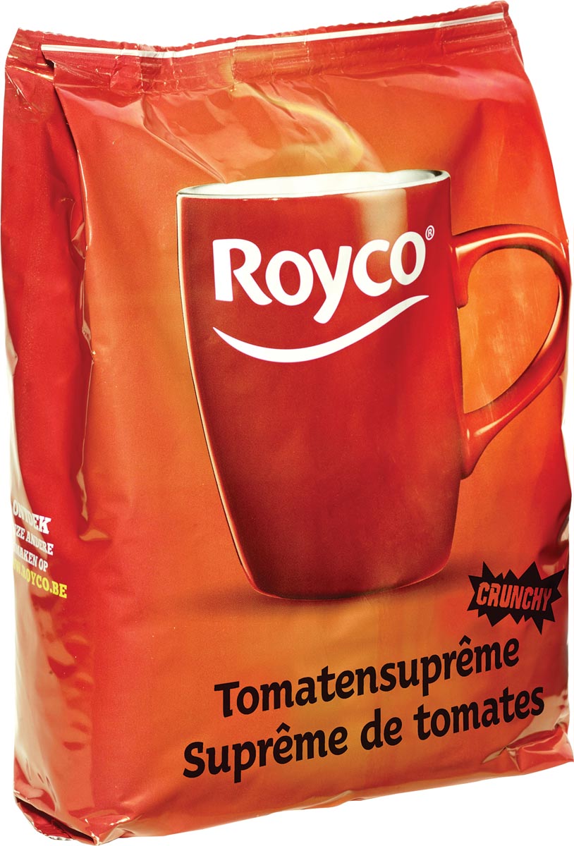 Royco Minute Soup tomatensuprême, voor automaten, 140 ml, 80 porties 1 Royco Minute Soup tomatensuprême, voor automaten, 140 ml, 80 porties