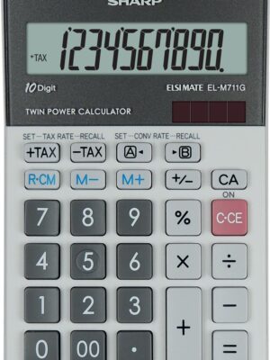 Sharp bureaurekenmachine EL-M711GGY