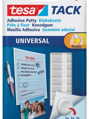 Tesa TACK Kneedgum, blister met 80 pads