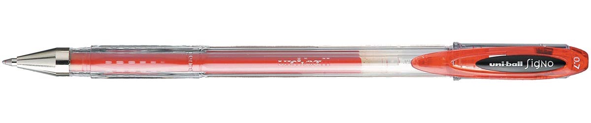 Uni-ball roller Signo Fantastic Gel, medium punt, rood 1 Uni-ball roller Signo Fantastic Gel, medium punt, rood