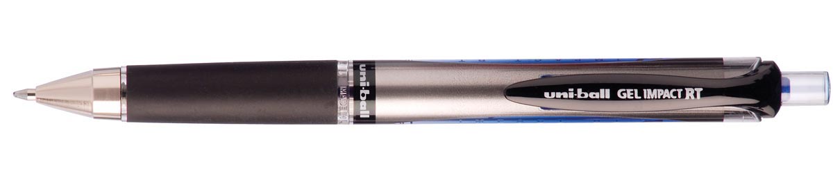 Uni-ball roller Signo GeI Impact RT, brede punt, blauw 1 Uni-ball roller Signo GeI Impact RT, brede punt, blauw